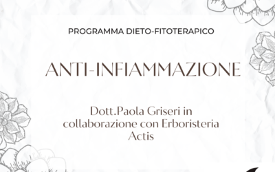 Programma dieto-fitoterapico anti-infiammazione